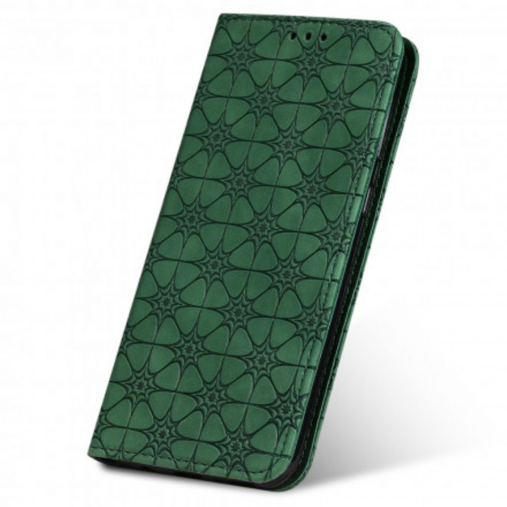 Schutzhülle Für Xiaomi Redmi 9A Flip Case Barockblumen