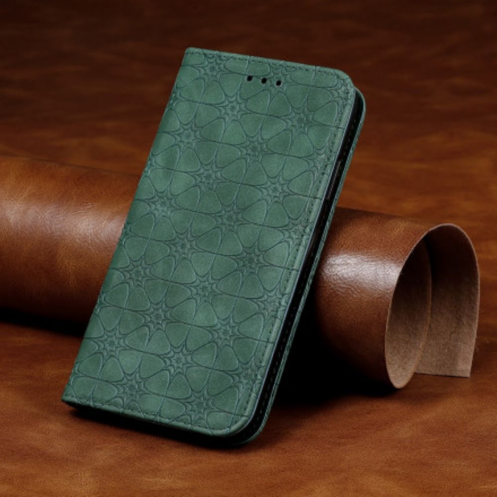 Schutzhülle Für Xiaomi Redmi 9A Flip Case Barockblumen