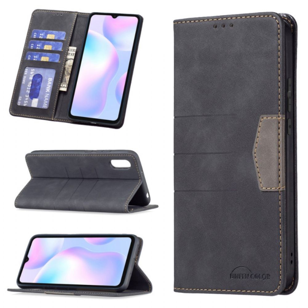 Schutzhülle Für Xiaomi Redmi 9A Flip Case Binfen-farbe