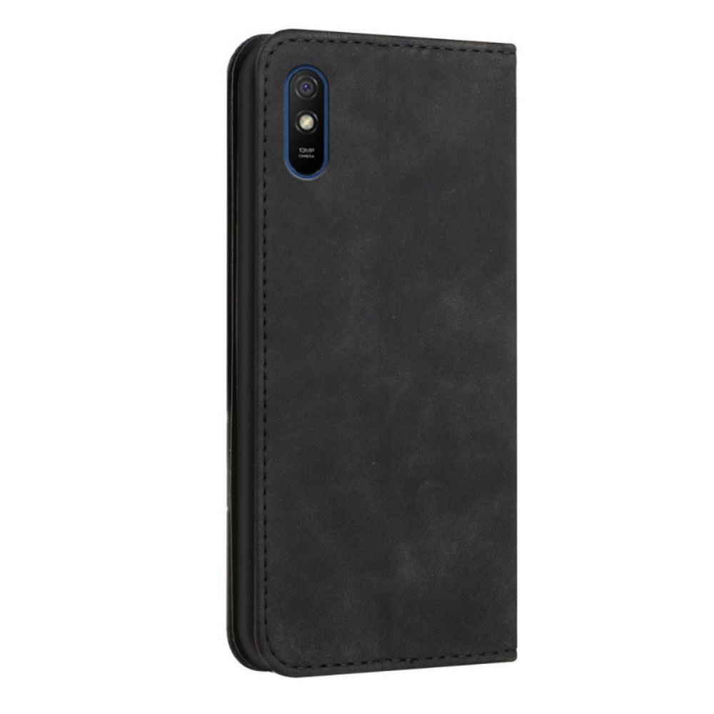 Schutzhülle Für Xiaomi Redmi 9A Flip Case Lederoptik Im S-design