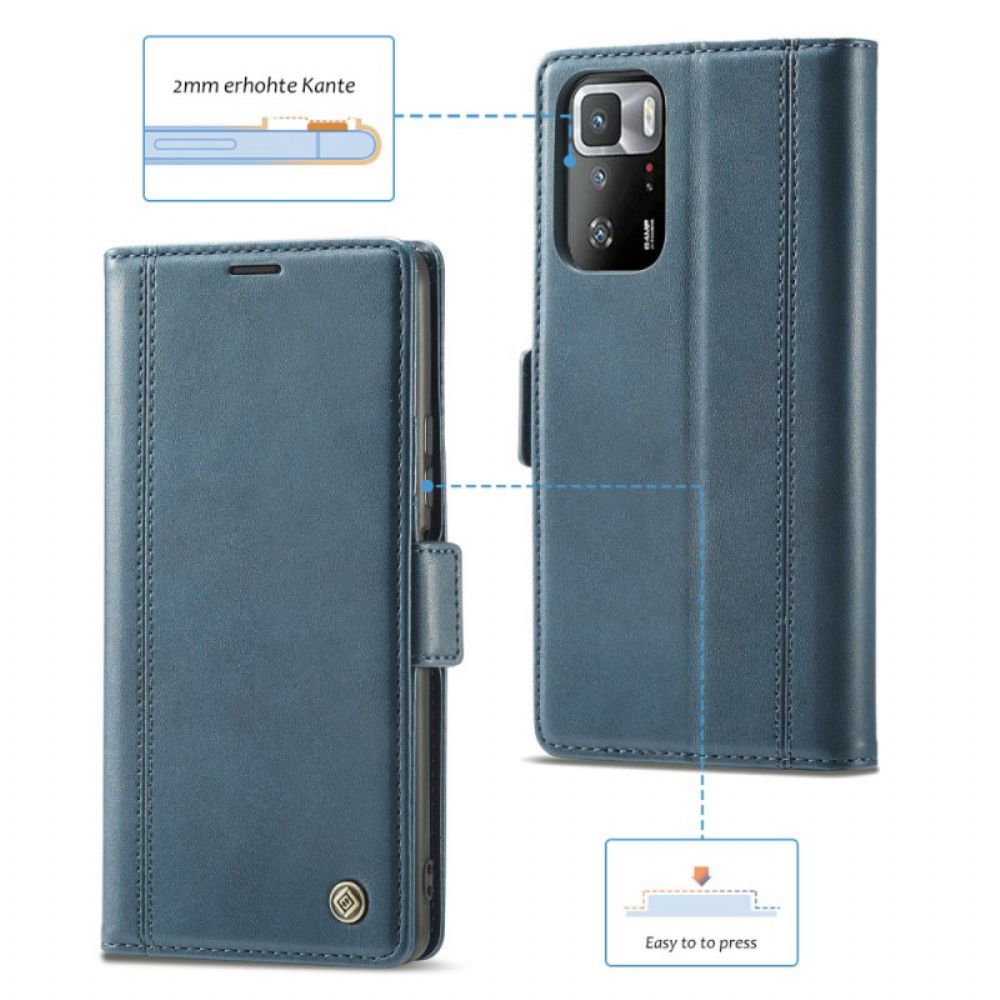 Flip Case Für Xiaomi Redmi Note 10 Pro Doppelverschluss Lc.imeeke