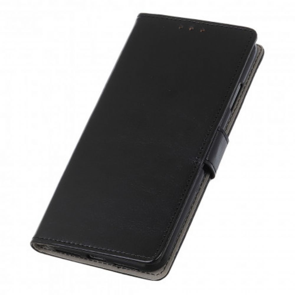 Flip Case Für Xiaomi Redmi Note 10 Pro Klassischer Ledereffekt