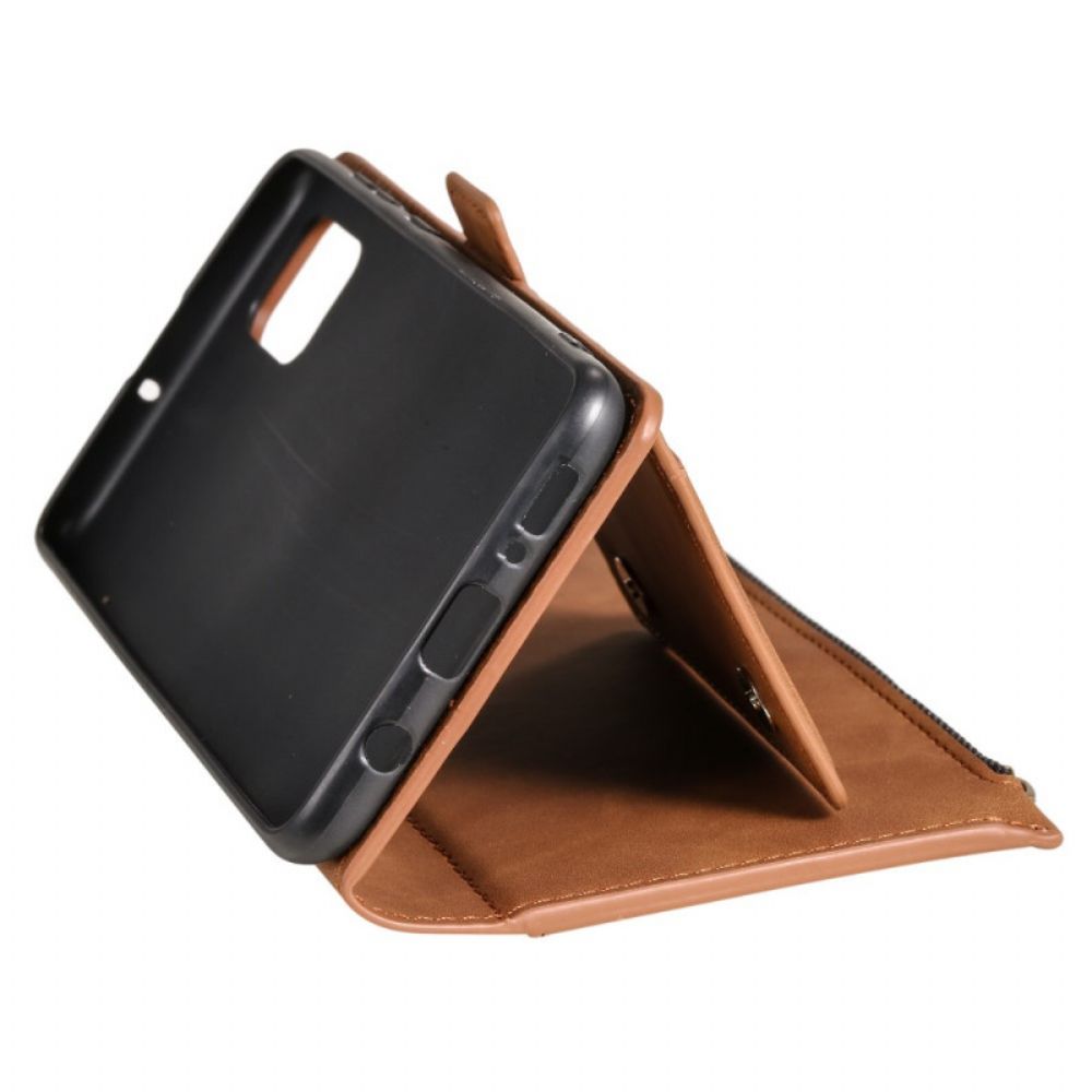 Flip Case Für Xiaomi Redmi Note 10 Pro Münz- Und Kartenhalter