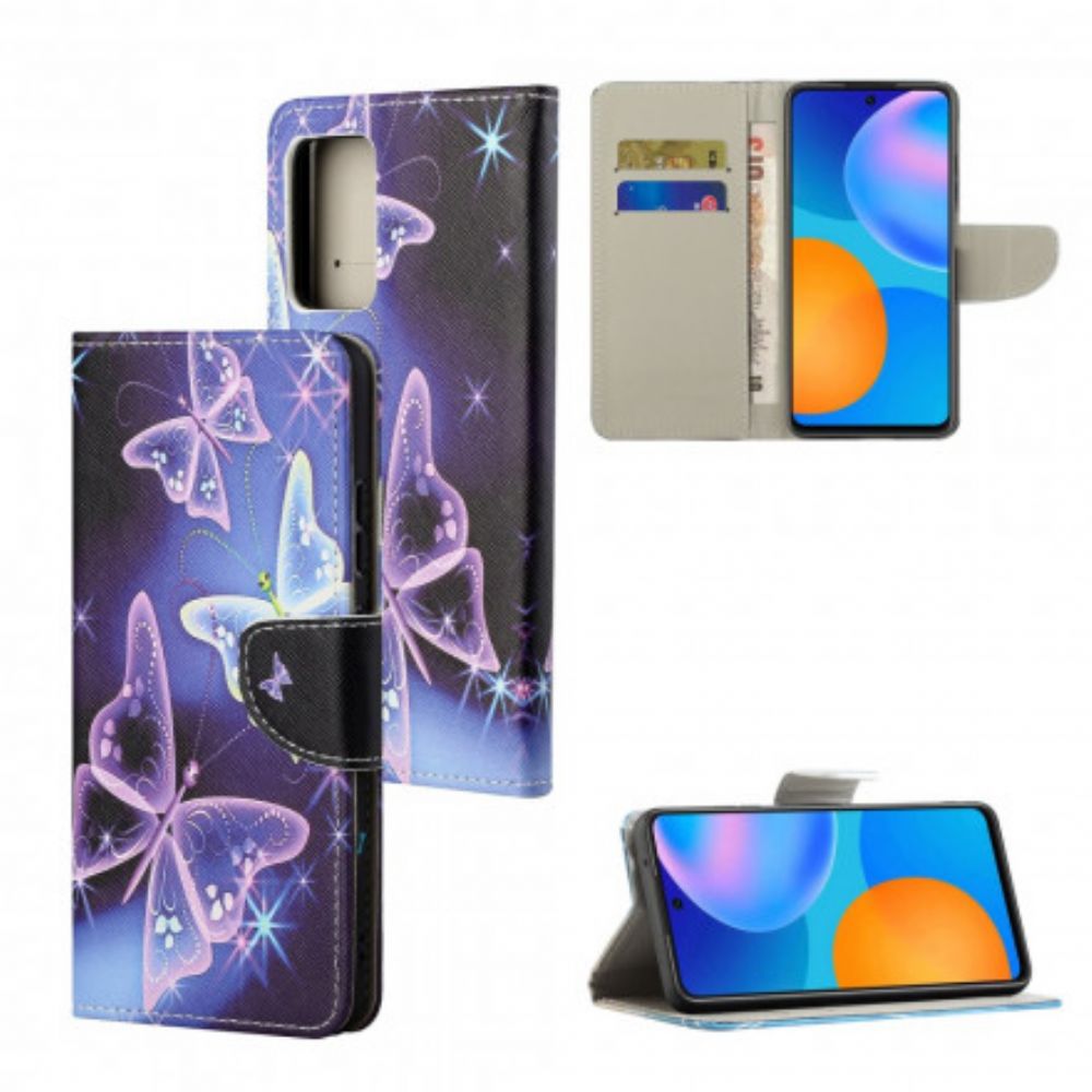 Flip Case Für Xiaomi Redmi Note 10 Pro Schmetterlinge