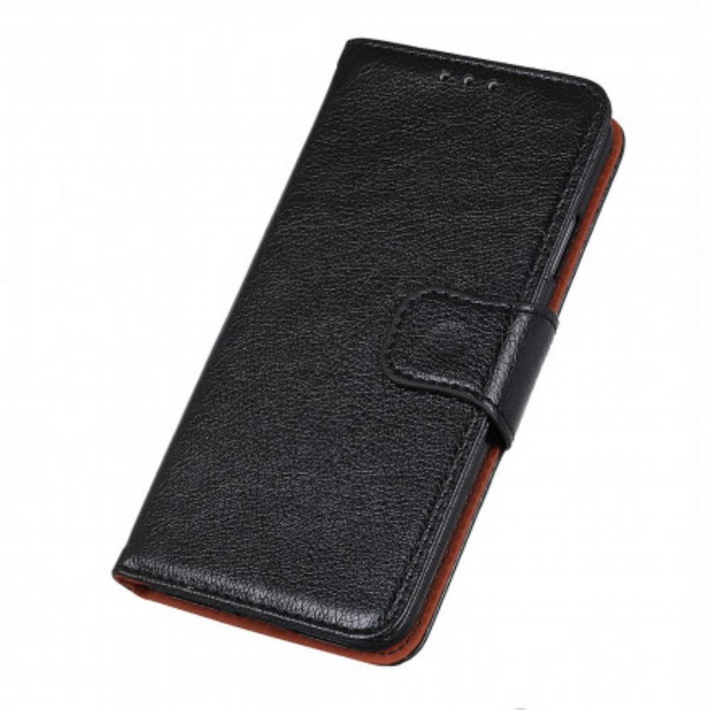 Flip Case Für Xiaomi Redmi Note 10 Pro Spaltnappaleder