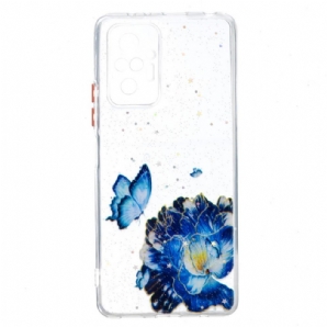 Handyhülle Für Xiaomi Redmi Note 10 Pro Blumige Schmetterlingshybride