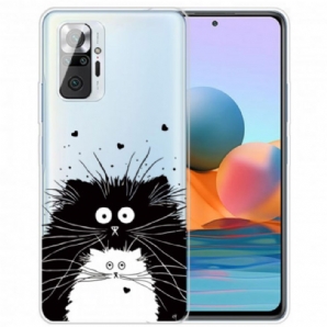 Handyhülle Für Xiaomi Redmi Note 10 Pro Sieh Dir Die Katzen An