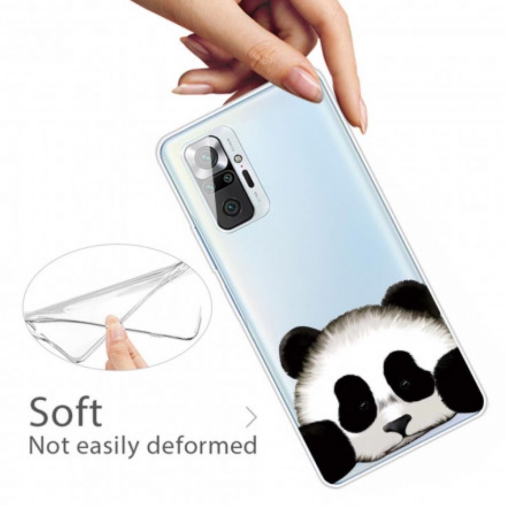 Handyhülle Für Xiaomi Redmi Note 10 Pro Transparenter Panda