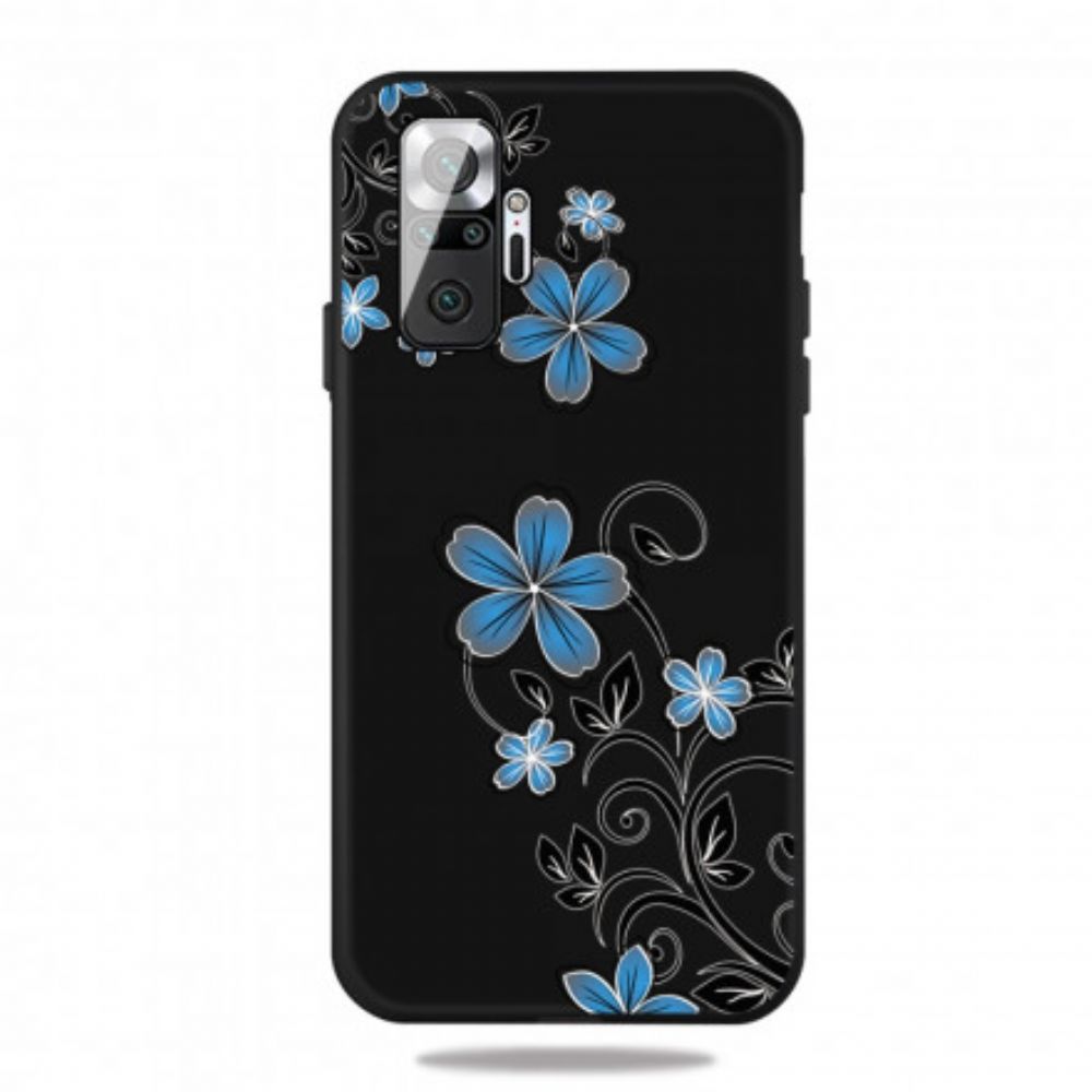 Hülle Für Xiaomi Redmi Note 10 Pro Blaue Blumen