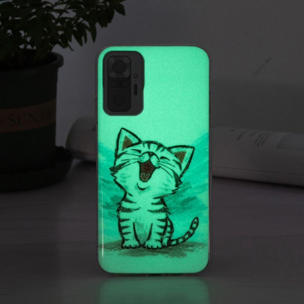 Hülle Für Xiaomi Redmi Note 10 Pro Fluoreszierende Kat.-nr