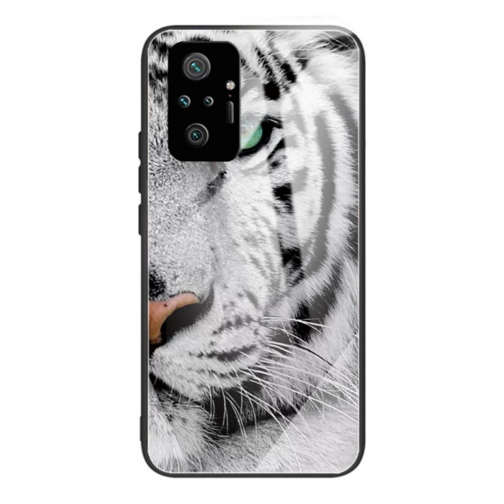 Hülle Für Xiaomi Redmi Note 10 Pro Tiger-hartglas