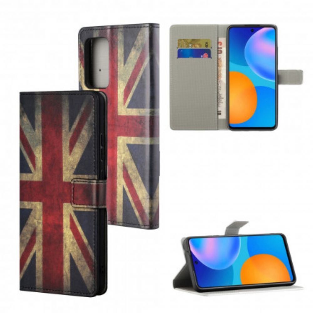 Lederhüllen Für Xiaomi Redmi Note 10 Pro England-flagge