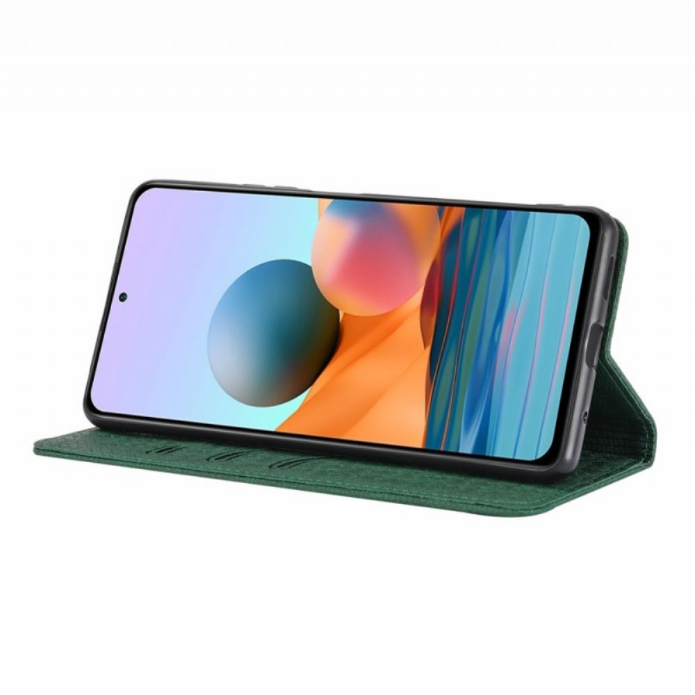 Lederhüllen Für Xiaomi Redmi Note 10 Pro Mit Kordel Ausführung Mit Gewebtem Lederriemen