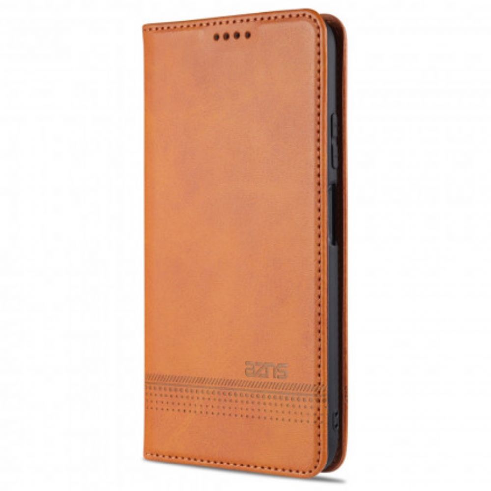 Schutzhülle Für Xiaomi Redmi Note 10 Pro Flip Case Azns-lederstil