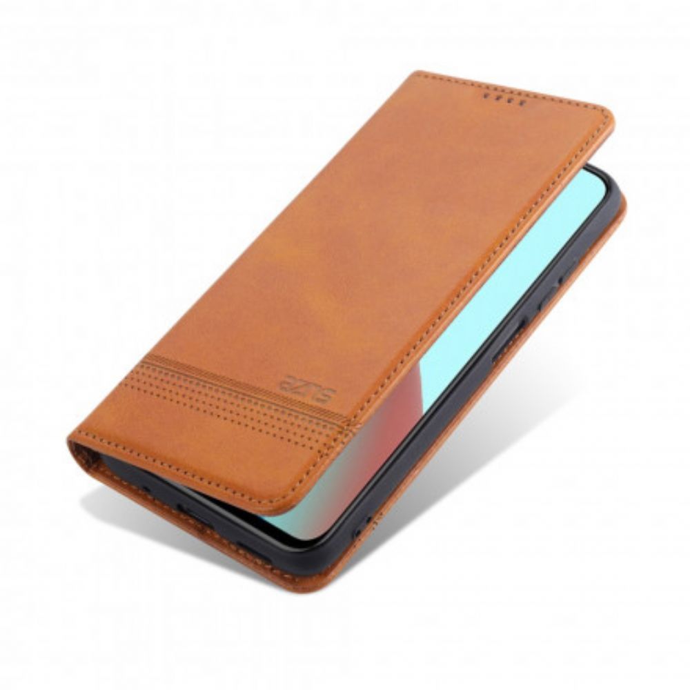 Schutzhülle Für Xiaomi Redmi Note 10 Pro Flip Case Azns-lederstil