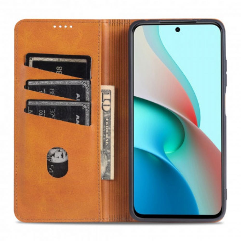 Schutzhülle Für Xiaomi Redmi Note 10 Pro Flip Case Azns-lederstil