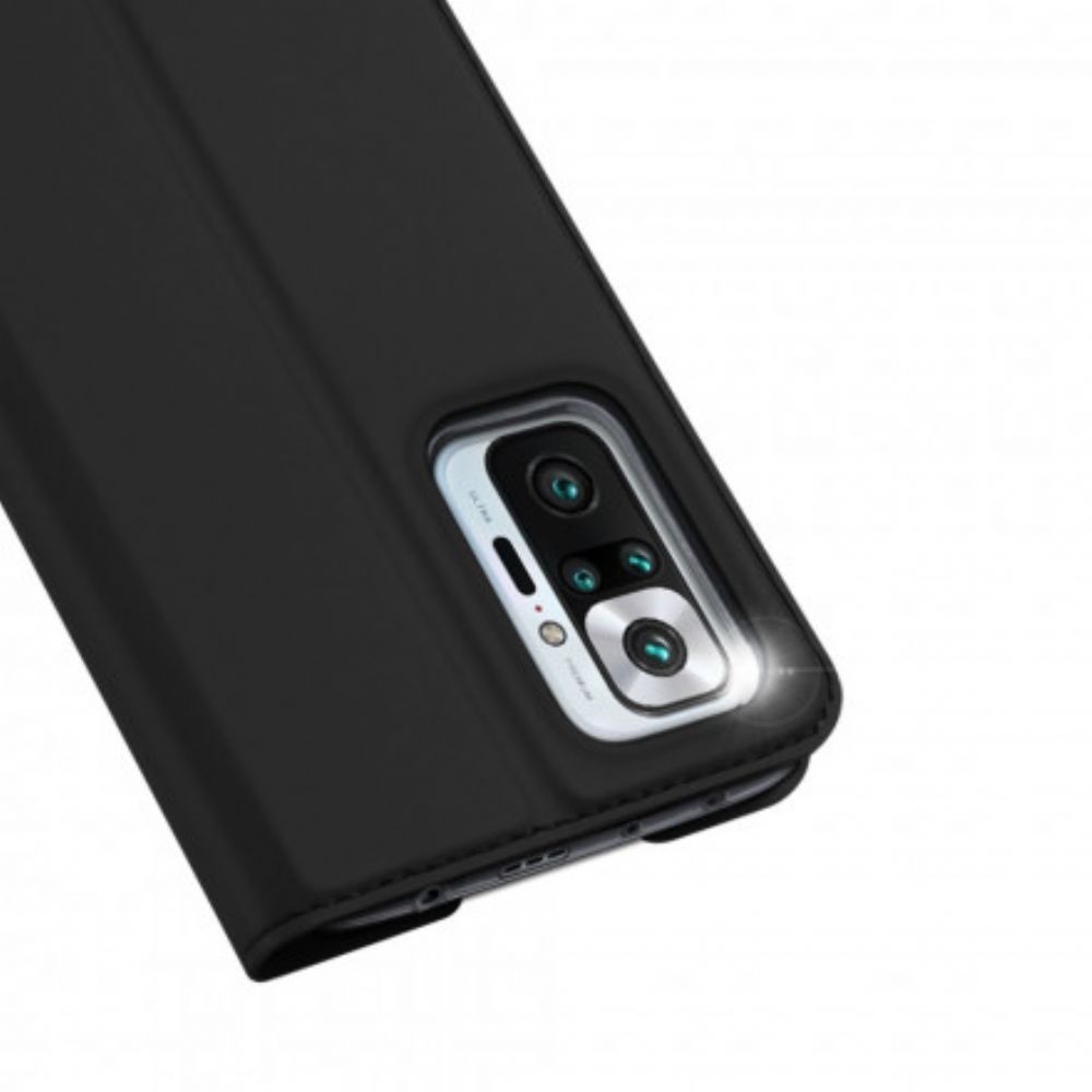 Schutzhülle Für Xiaomi Redmi Note 10 Pro Flip Case Dux Ducis Pro-skin