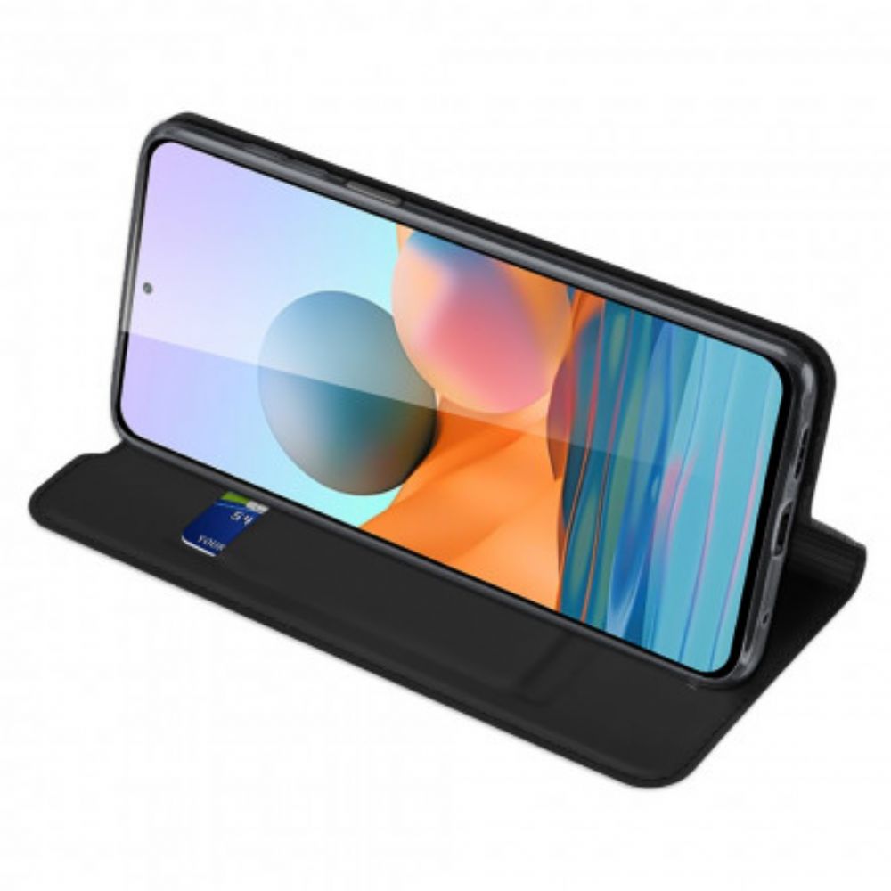 Schutzhülle Für Xiaomi Redmi Note 10 Pro Flip Case Dux Ducis Pro-skin