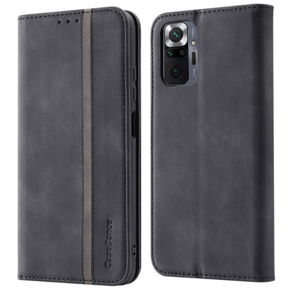 Schutzhülle Für Xiaomi Redmi Note 10 Pro Flip Case Etui Aus Kunstleder