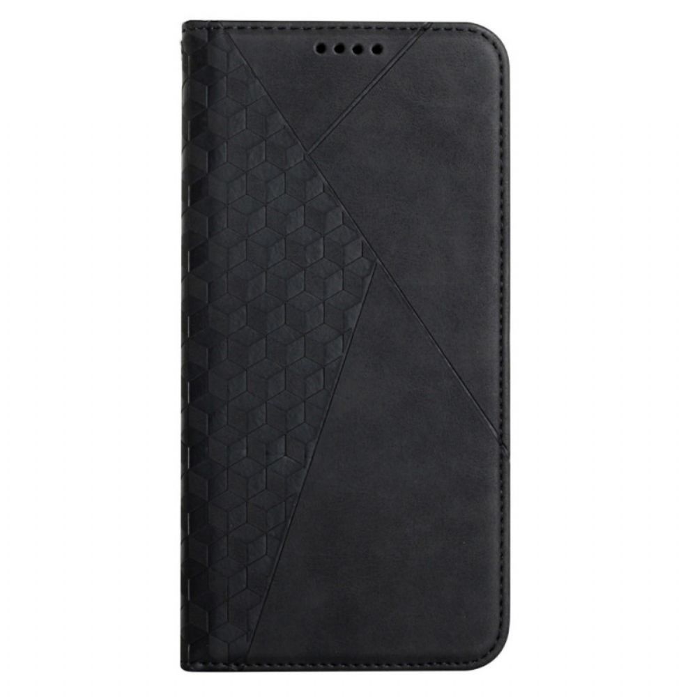 Schutzhülle Für Xiaomi Redmi Note 10 Pro Flip Case Geo-leder-effekt