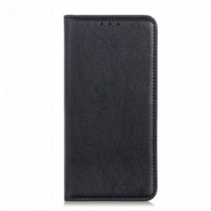 Schutzhülle Für Xiaomi Redmi Note 10 Pro Flip Case Litchi-spaltleder