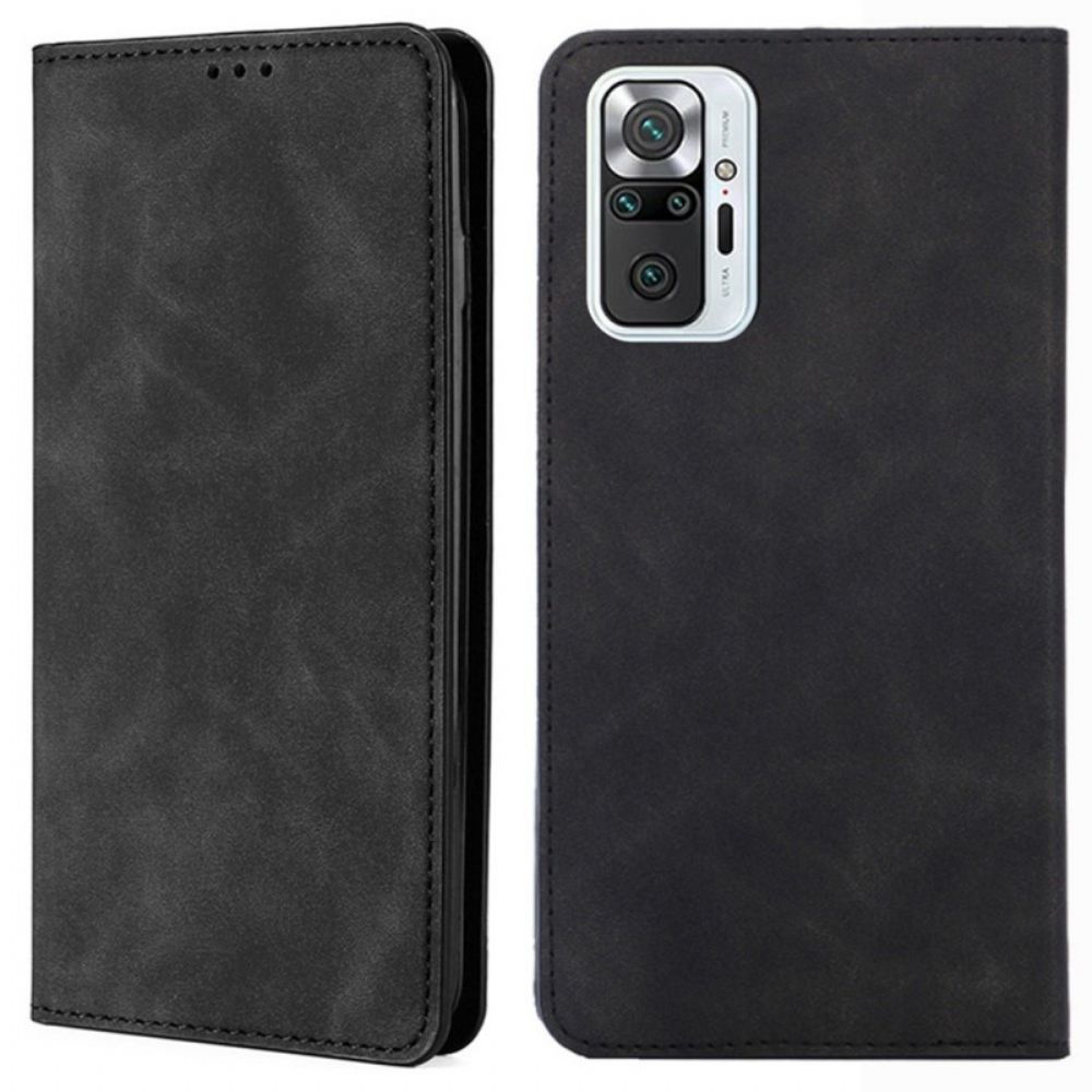 Schutzhülle Für Xiaomi Redmi Note 10 Pro Flip Case Skin-touch Classic