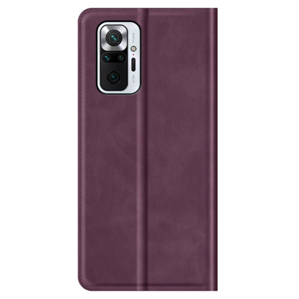 Schutzhülle Für Xiaomi Redmi Note 10 Pro Flip Case Skin-touch Neue Farben