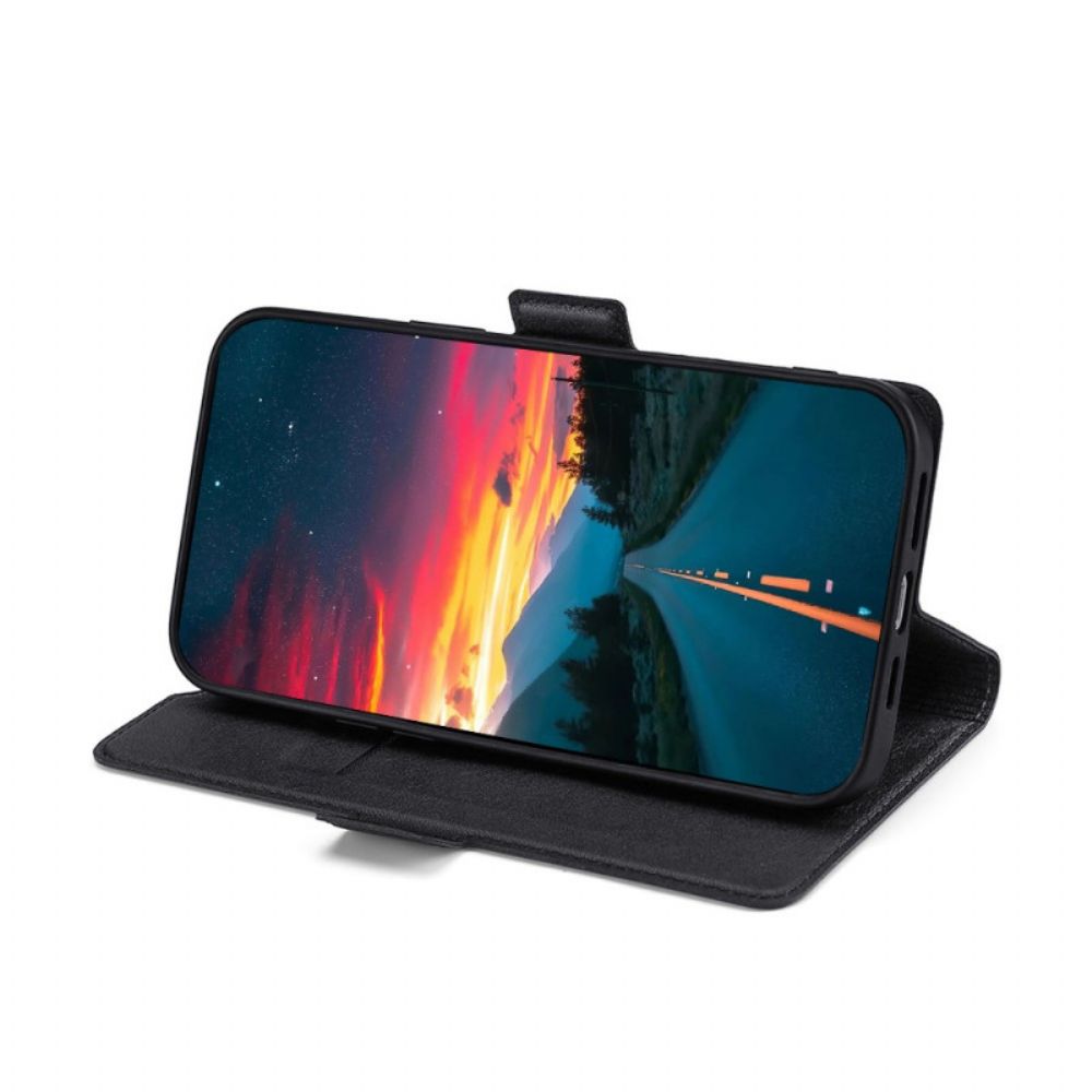 Schutzhülle Für Xiaomi Redmi Note 10 Pro Flip Case Ultrafeiner Lederstil