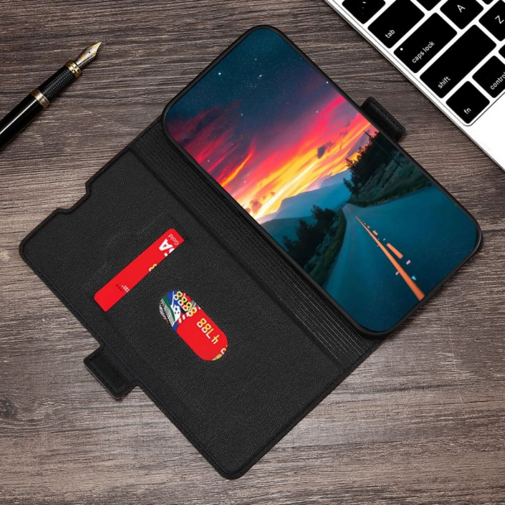 Schutzhülle Für Xiaomi Redmi Note 10 Pro Flip Case Ultrafeiner Lederstil