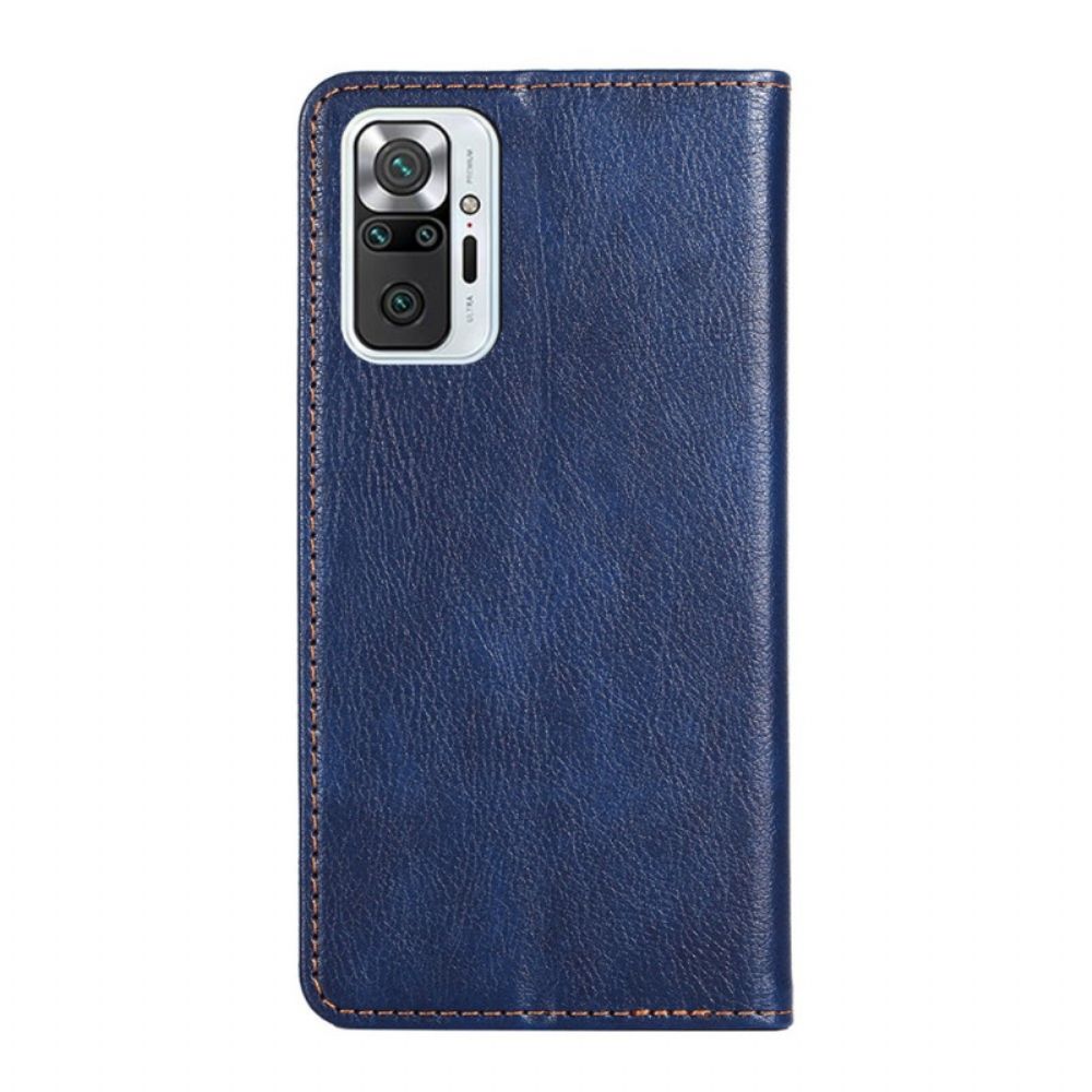 Schutzhülle Für Xiaomi Redmi Note 10 Pro Flip Case Vintage-leder-stil