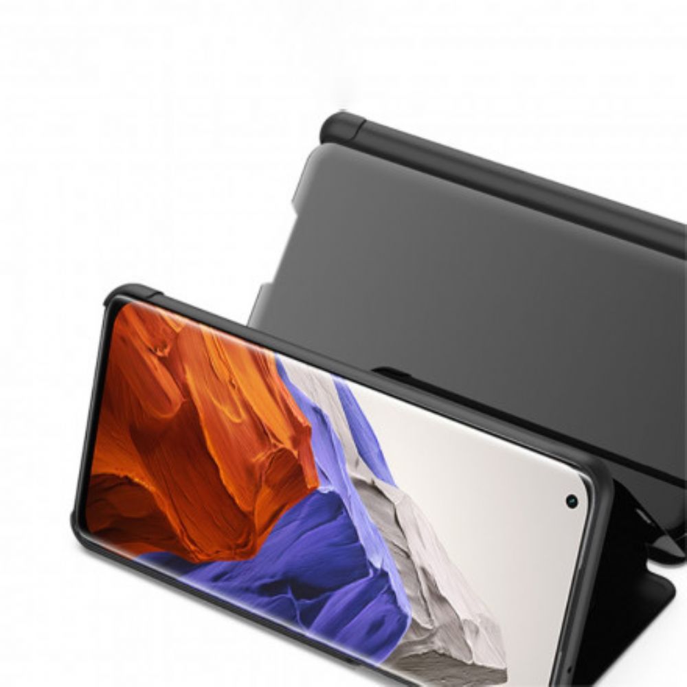 Schutzhülle Für Xiaomi Mi 11 Pro Spiegel Und Kunstleder