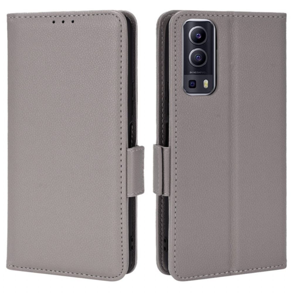 Flip Case Für Vivo Y72 5G Flip Case Doppelte Neue Farbklappe