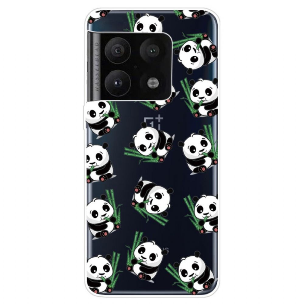 Handyhülle Für OnePlus 10 Pro 5G Kleine Pandas