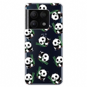 Handyhülle Für OnePlus 10 Pro 5G Kleine Pandas