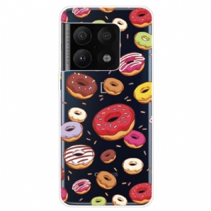 Handyhülle Für OnePlus 10 Pro 5G Liebe Donuts