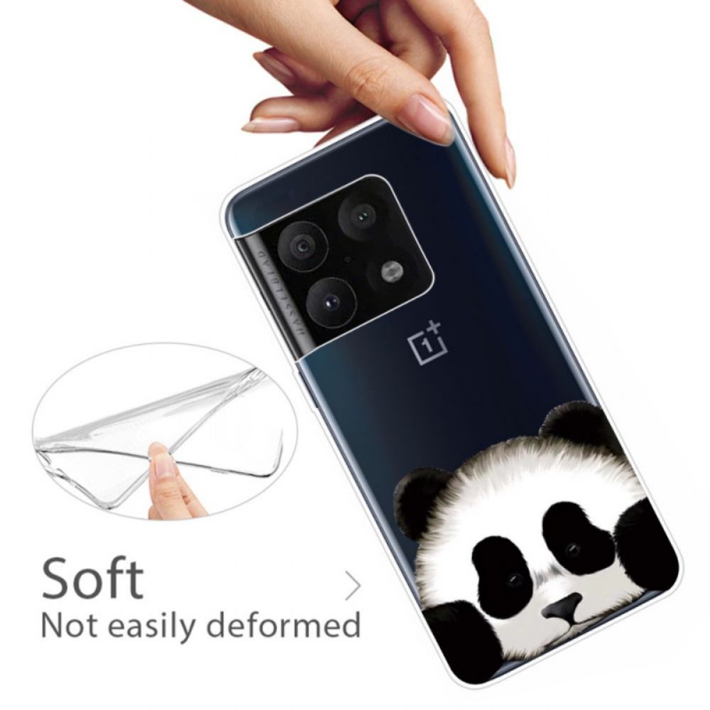 Handyhülle Für OnePlus 10 Pro 5G Transparenter Panda