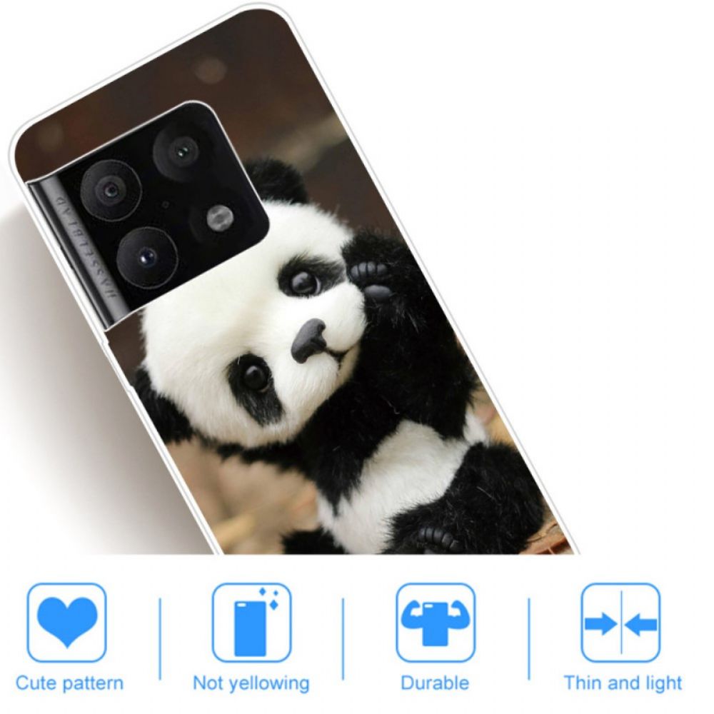 Hülle Für OnePlus 10 Pro 5G Flexibler Panda