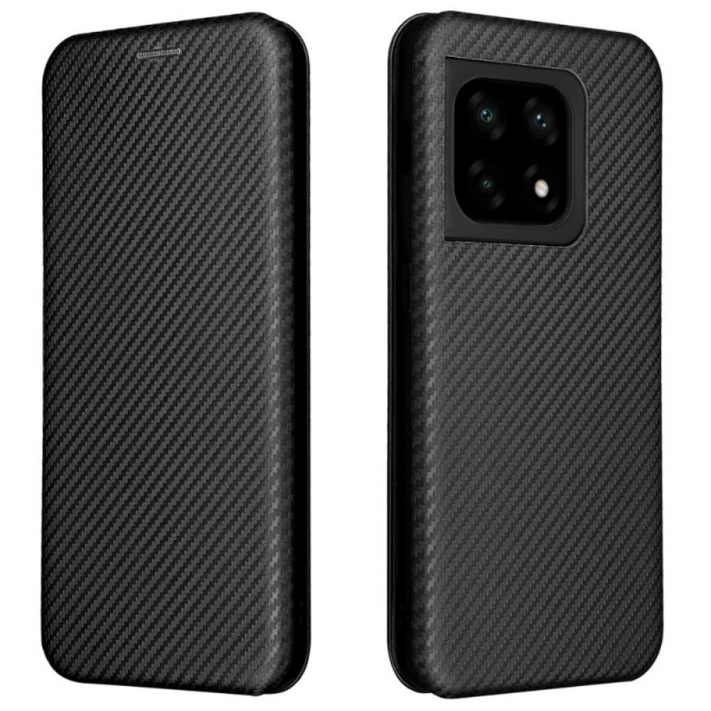 Schutzhülle Für OnePlus 10 Pro 5G Flip Case Kohlefaser