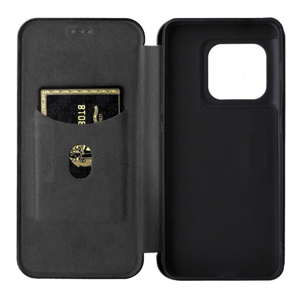 Schutzhülle Für OnePlus 10 Pro 5G Flip Case Kohlefaser