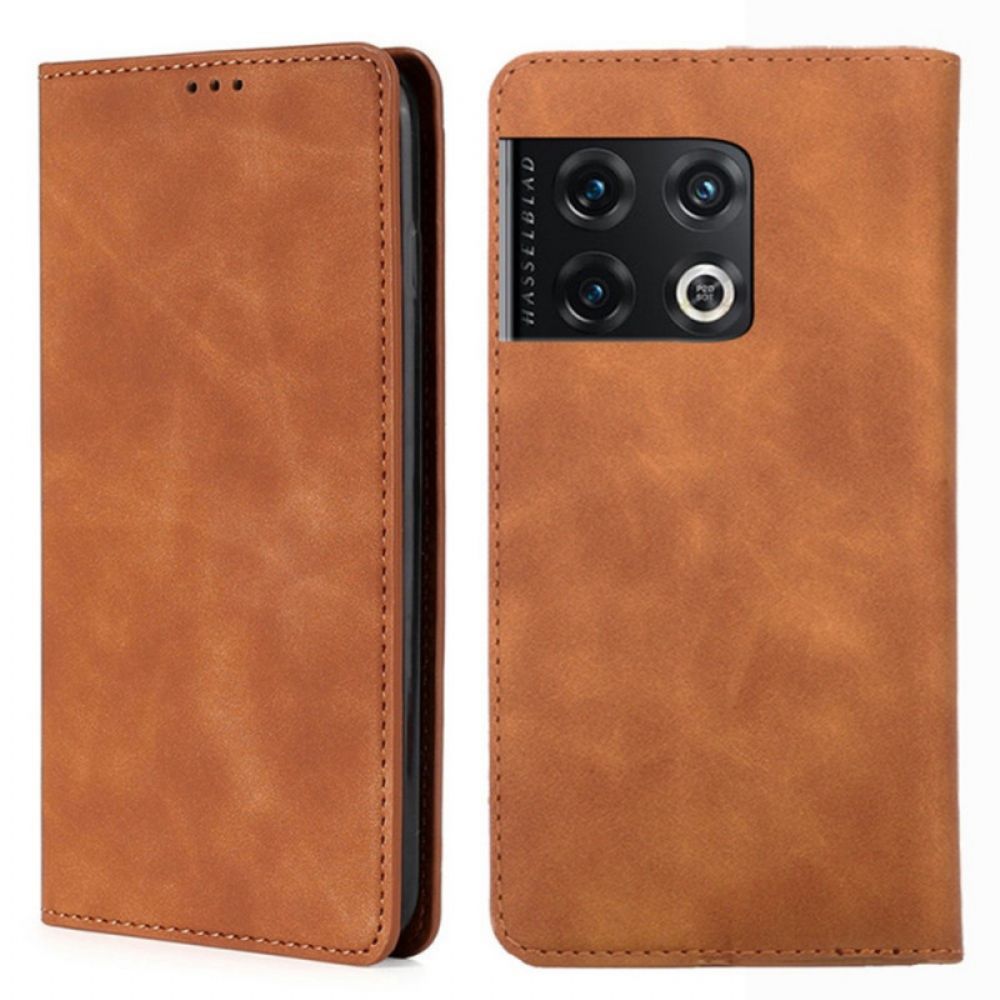 Schutzhülle Für OnePlus 10 Pro 5G Flip Case Leder-stil