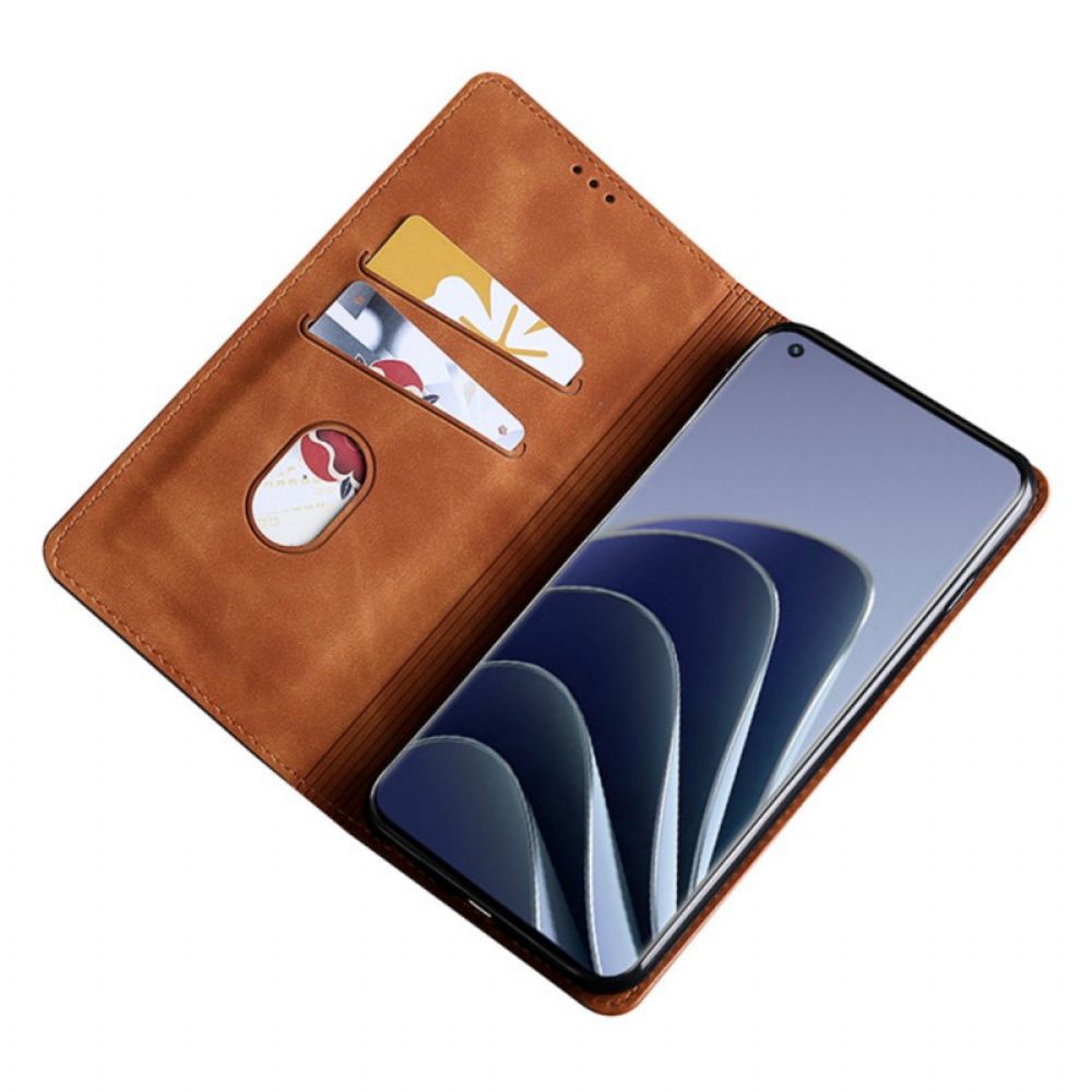 Schutzhülle Für OnePlus 10 Pro 5G Flip Case Leder-stil