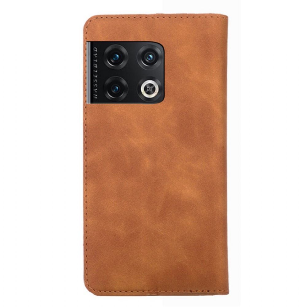 Schutzhülle Für OnePlus 10 Pro 5G Flip Case Leder-stil