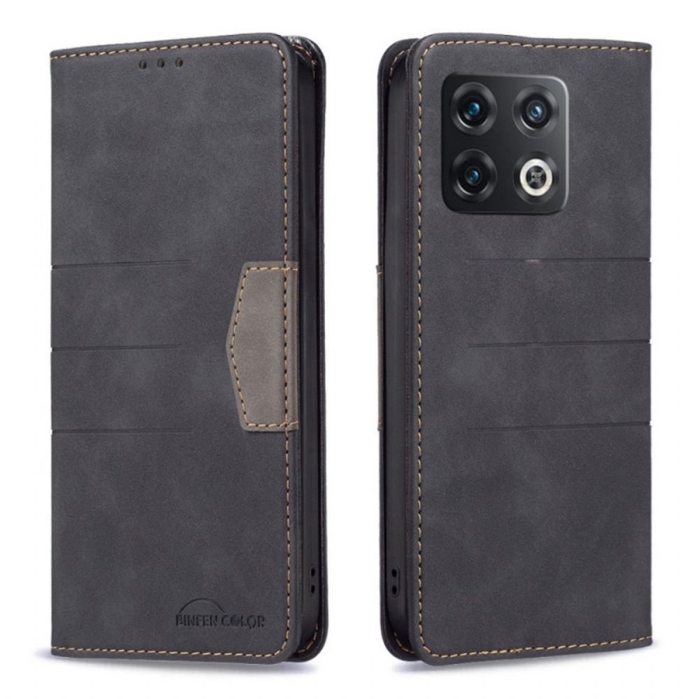 Schutzhülle Für OnePlus 10 Pro 5G Flip Case Leder Style Binfen Farbe