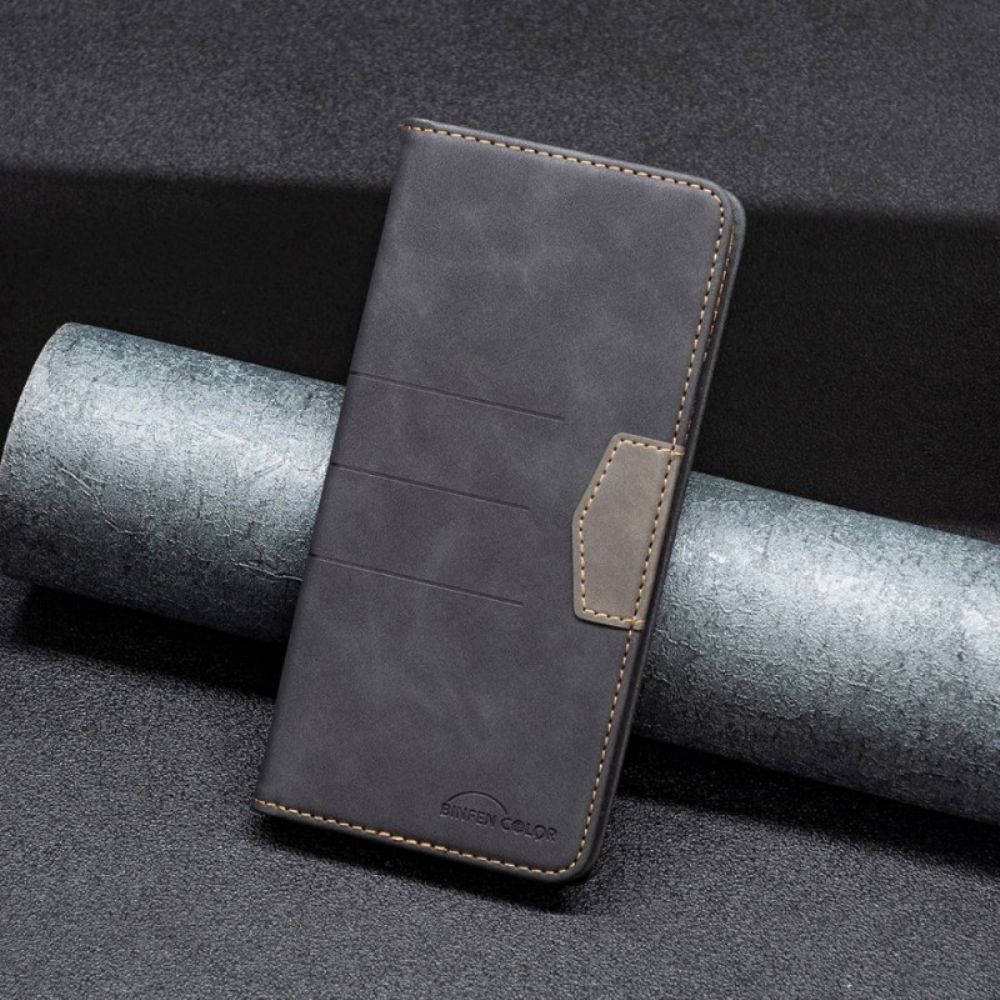 Schutzhülle Für OnePlus 10 Pro 5G Flip Case Leder Style Binfen Farbe