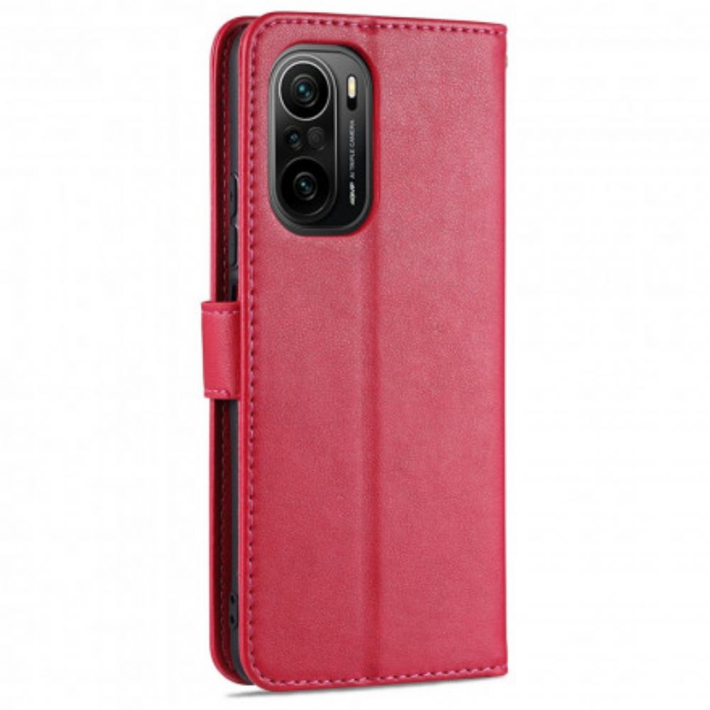 Flip Case Für Xiaomi Mi 11i 5G / Poco F3 Azns Kunstleder