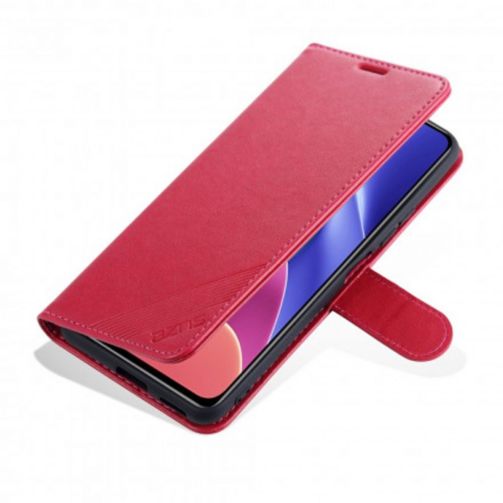 Flip Case Für Xiaomi Mi 11i 5G / Poco F3 Azns Kunstleder