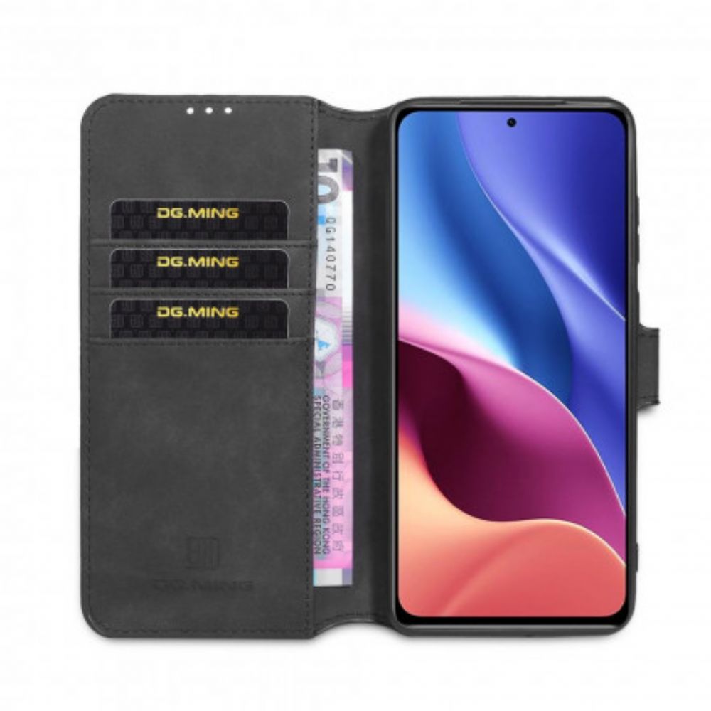 Flip Case Für Xiaomi Mi 11i 5G / Poco F3 Dg.ming Retro