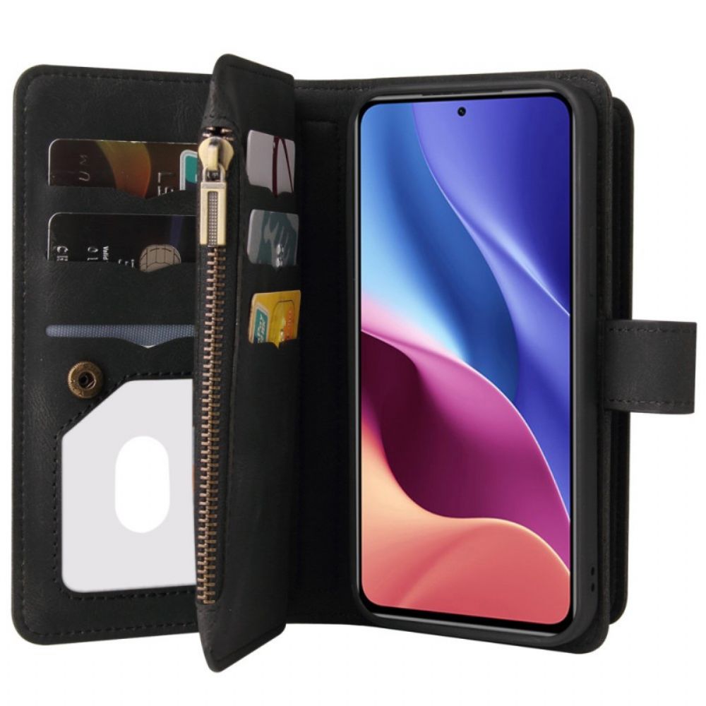 Flip Case Für Xiaomi Mi 11i 5G / Poco F3 Multifunktion