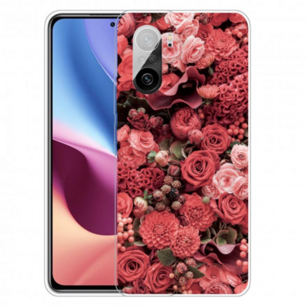 Hülle Für Xiaomi Mi 11i 5G / Poco F3 Intensive Blüten