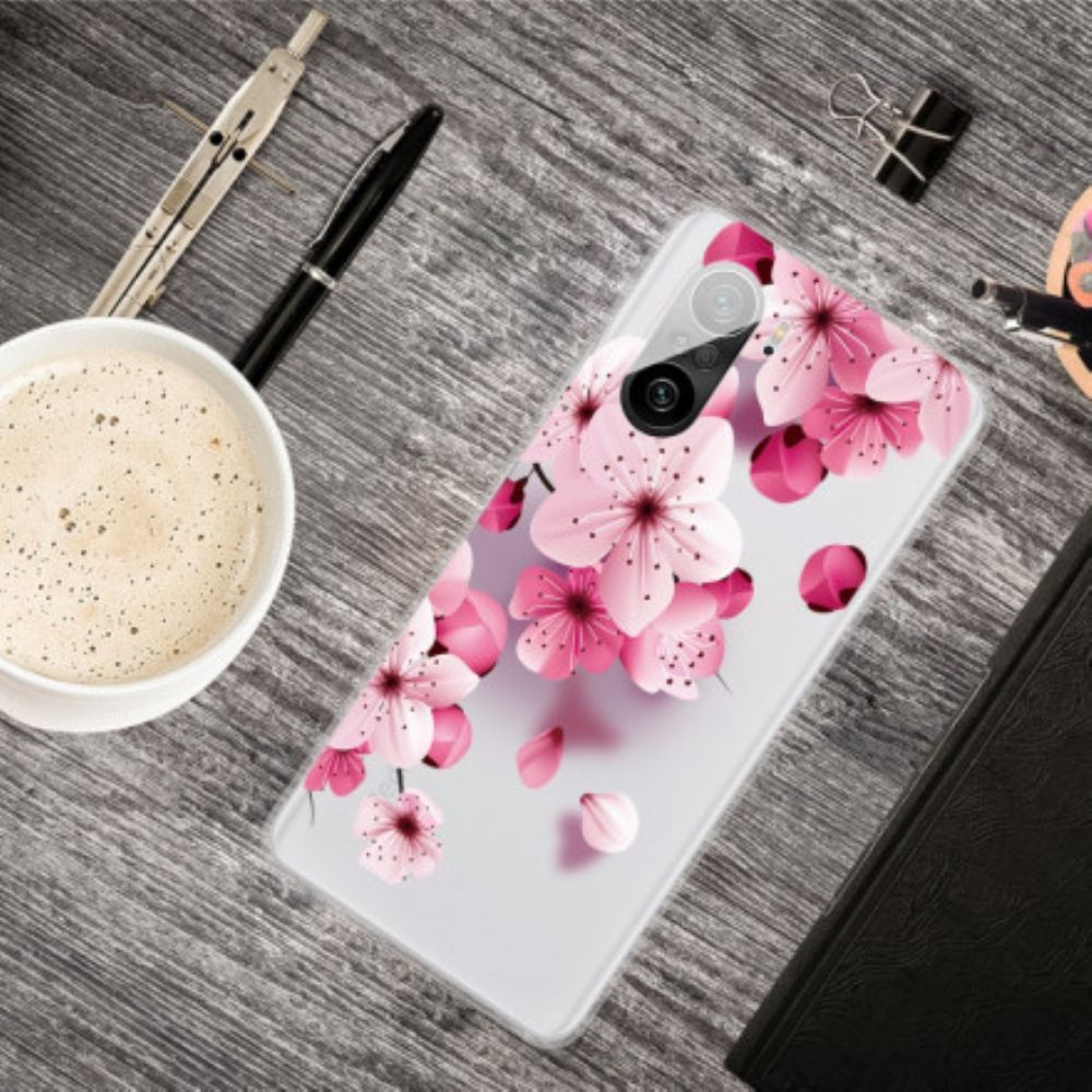 Hülle Für Xiaomi Mi 11i 5G / Poco F3 Kleine Rosa Blumen